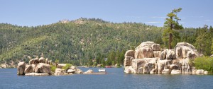 Big Bear Lake boulders